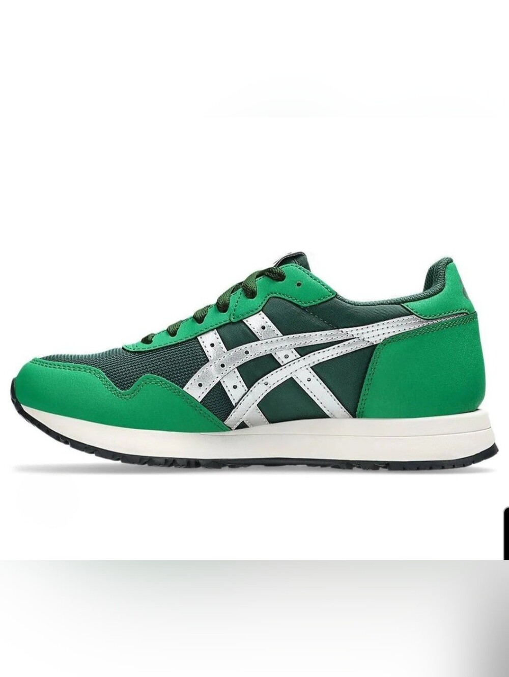 BNIB ASICS TIGER RUNNER II Grove/Pure Silver